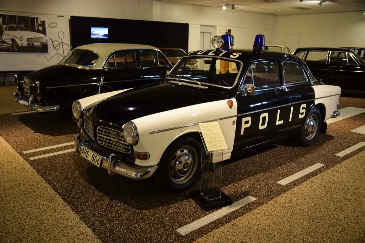 zweedse politie volvo amazone